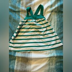 Baby Gap Size 5 Green Striped Tank
